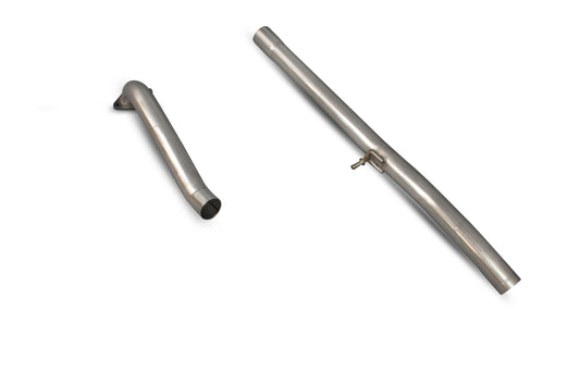 Scorpion SFDS078U Ford Fiesta Rear Silencer To Cat-Back Upgrade (Non-Resonated) | ML Performance US US