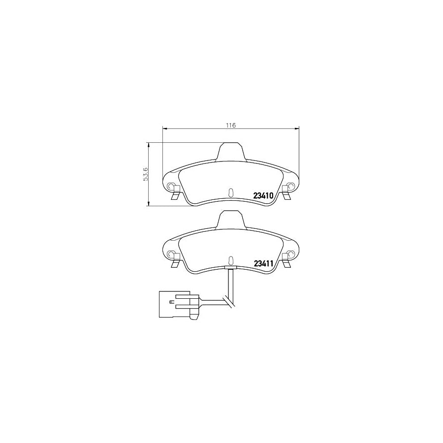 Hella 8MP 376 806-511 Water Pump