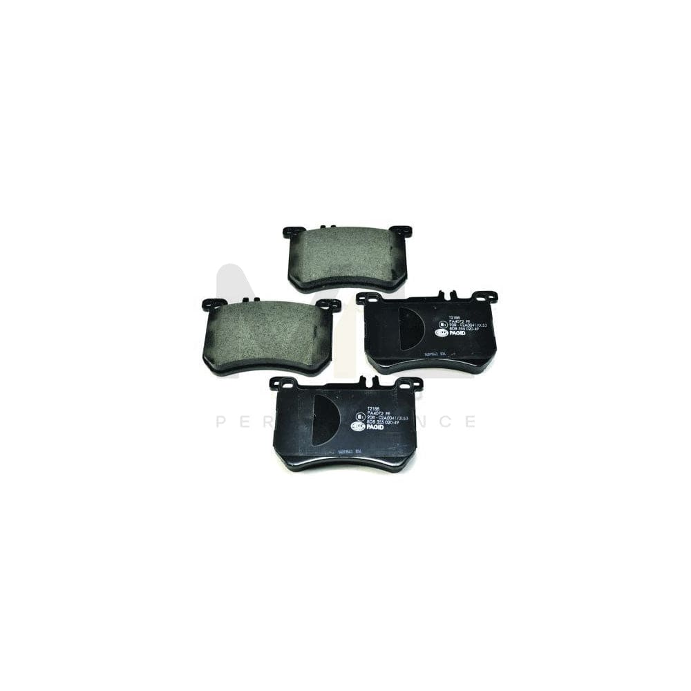 Hella 8DB 355 020-491 Brake Pad Set Prepared For Wear Indicator