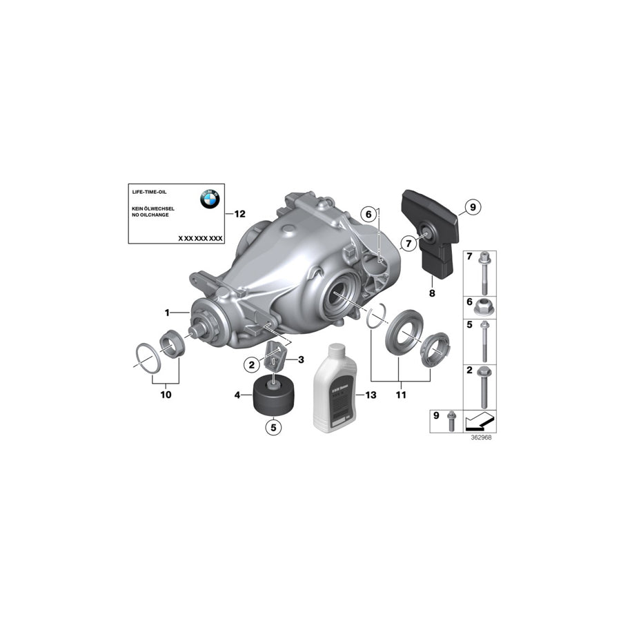 Genuine BMW 33176865490 F30 F31 Bracket, Vibration Absorber (Inc. 325d) | ML Performance US Car Parts