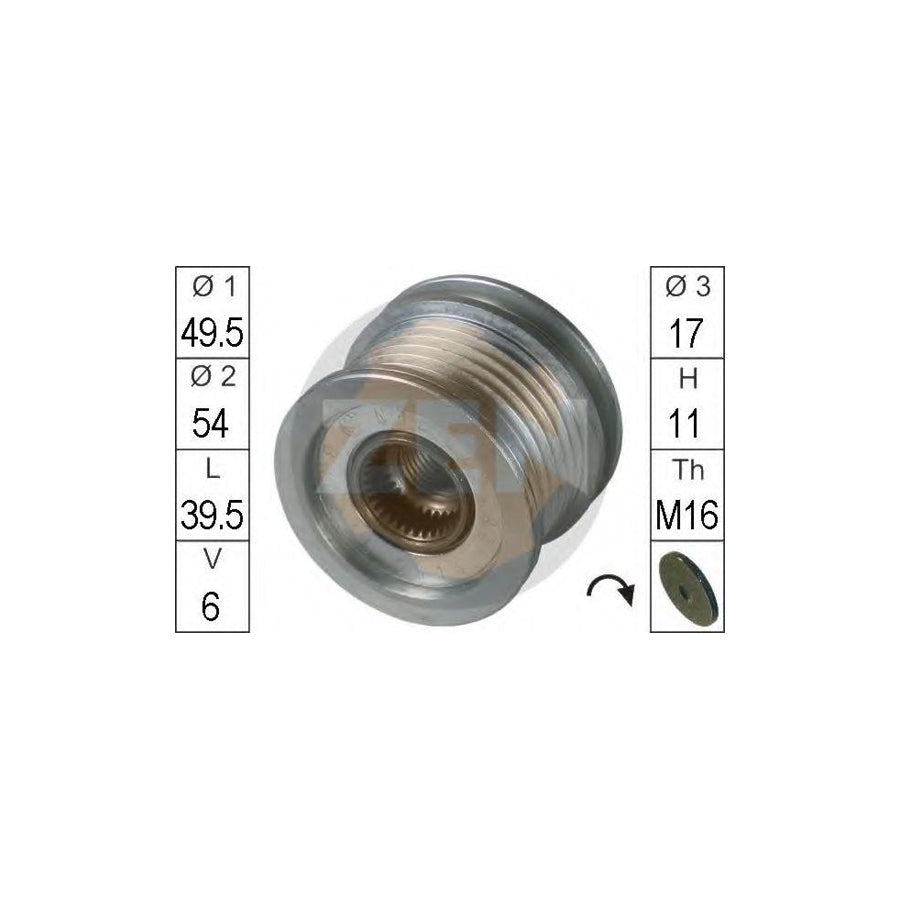 Era 219092 Alternator Freewheel Clutch