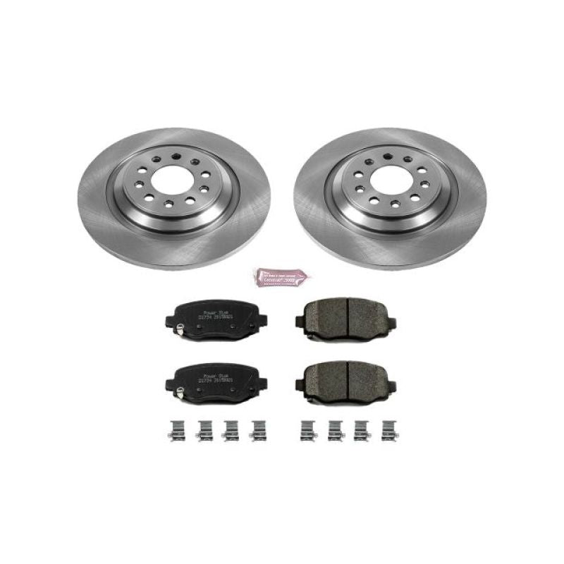 PowerStop Power Stop 14-19 Jeep Cherokee Rear Autospecialty Brake Kit