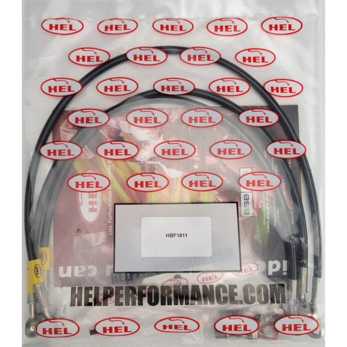 HEL Performance CL-HBF1811-FRONT Standard Replacement Brake Lines Stainless Steel Braided