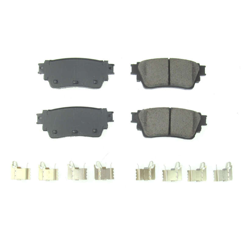 PowerStop Power Stop 2019 Nissan Altima Rear Z17 Evolution Ceramic Brake Pads w/Hardware