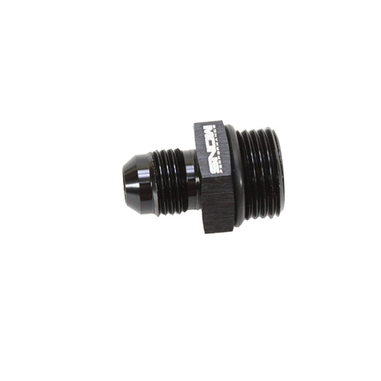 Snow Performance Snow -8 ORB to -6AN Straight Fitting (Black)