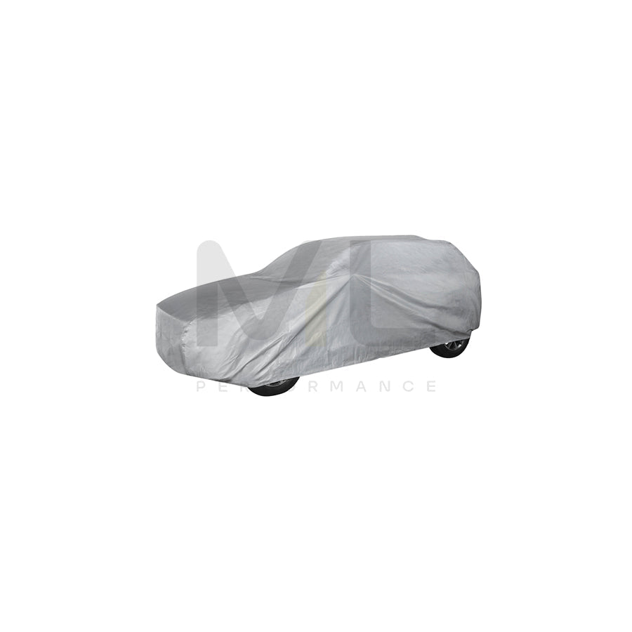 WALSER 31021 Car cover full-size, L 185x490 cm, Grey