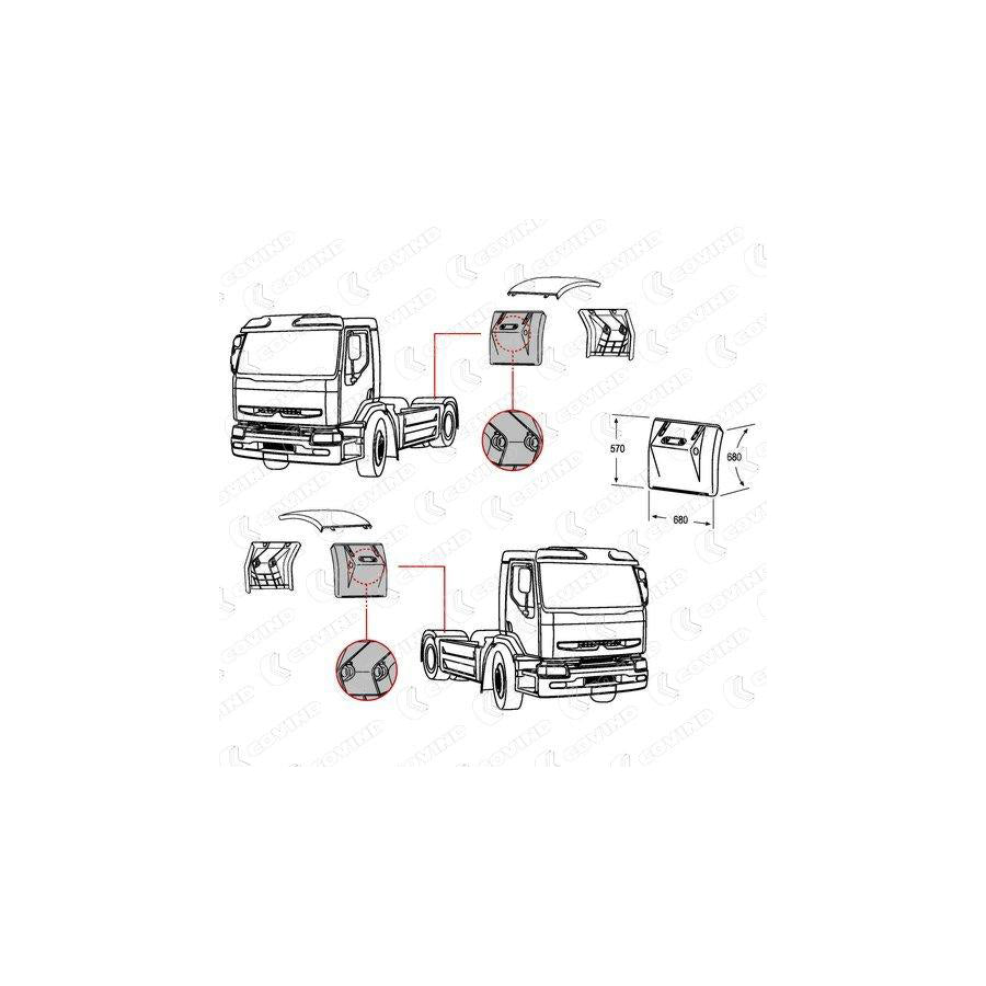 Covind 385/525 Wing Fender