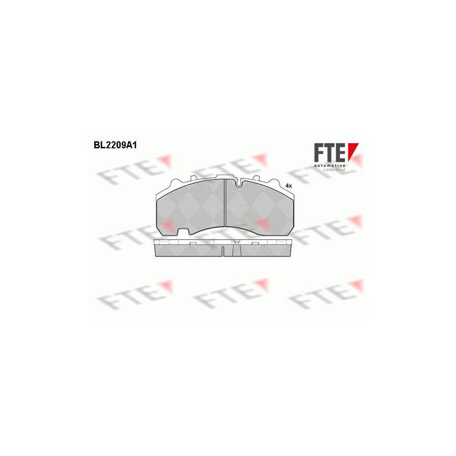 FTE Bl2209A1 Brake Pad Set