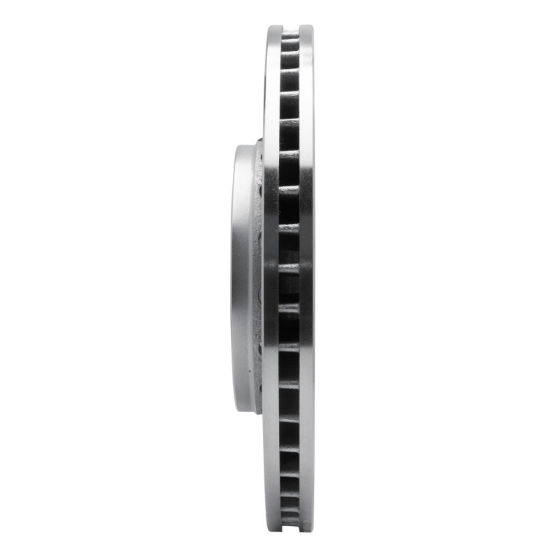 R1 Concepts R1 14-23 Dodge Charger Front Left Drilled & Slotted Silver Brake Rotor