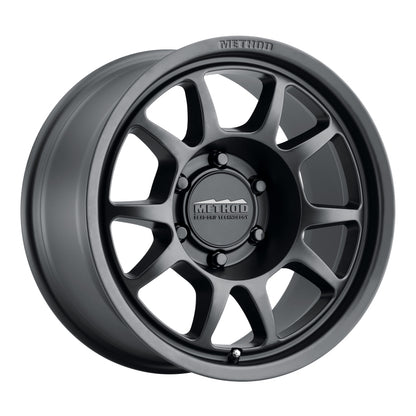 Method Wheels Method MR702 17x7.5 +50mm Offset 6x130 84.1mm CB Matte Black Wheel