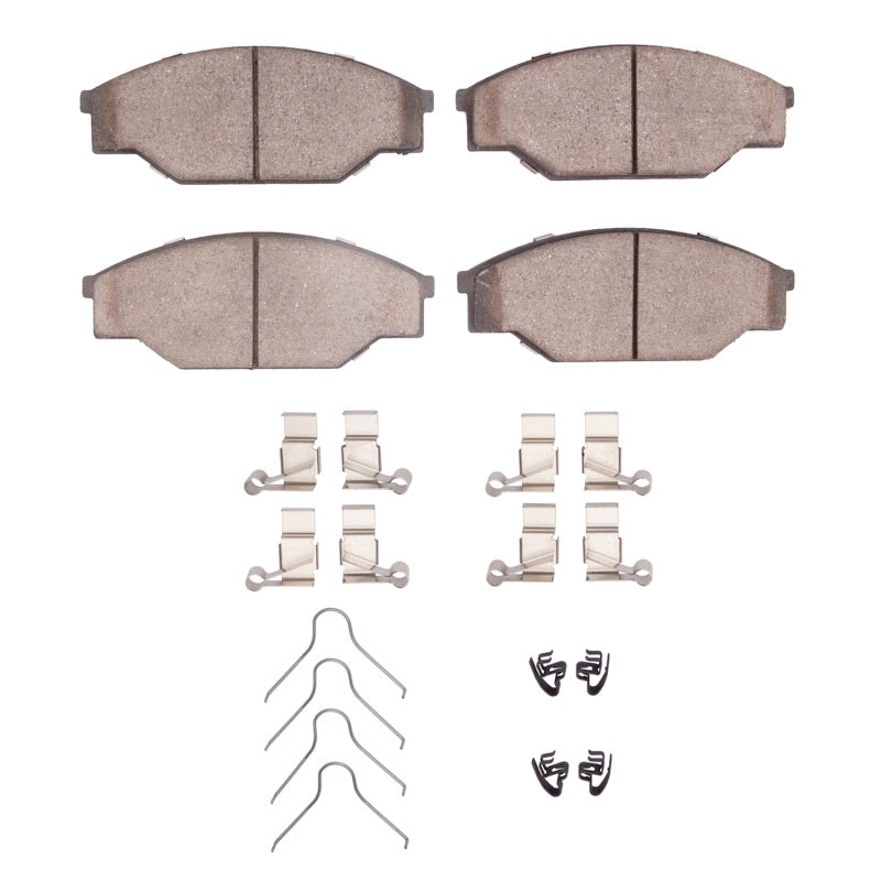 DFC 85-93 Toyota Pickup Front 5000 Advanced Ceramic Brake Pads and Hardware Kit