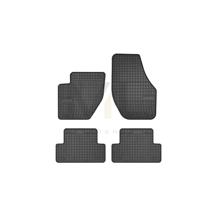 FROGUM Tailored 547044 Floor mat set for VOLVO V40 Hatchback (525, 526) Elastomer, Front and Rear, Quantity: 4, Black, (LHD)