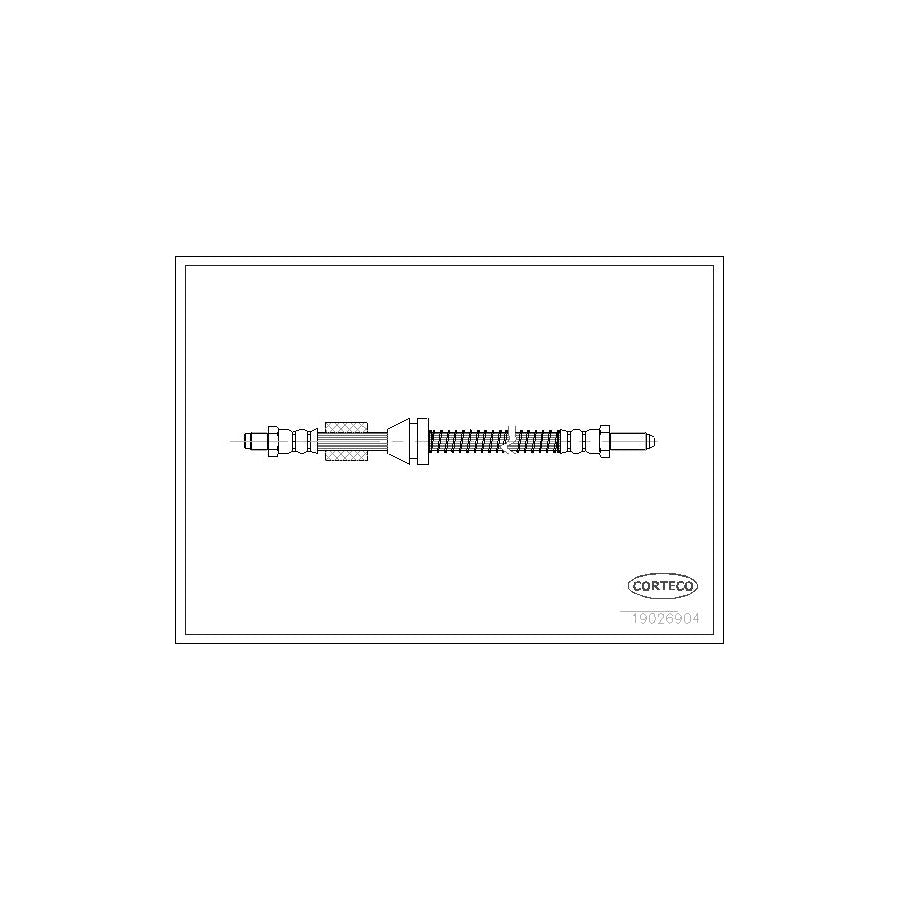 Corteco 19026904 Brake Hose