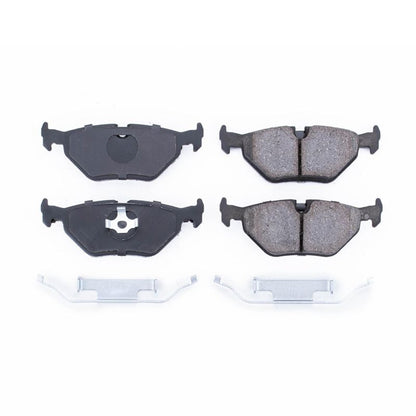 PowerStop Power Stop 91-98 BMW 318i Rear Z17 Evolution Ceramic Brake Pads w/Hardware
