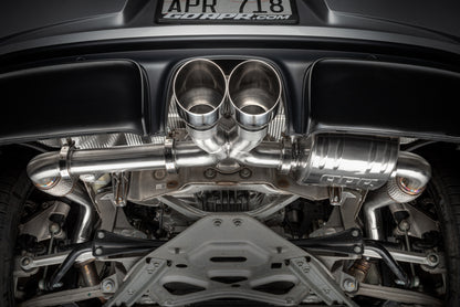 APR 17-25 Porsche Boxster/Cayman 718 (982) 2.0T/2.5T Catback Exhaust Right Muffler