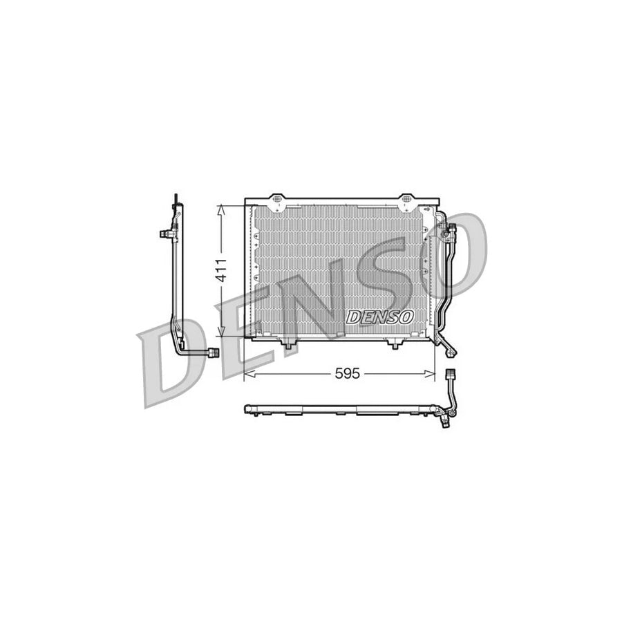 DENSO DCN17016 Air Conditioning Condenser
