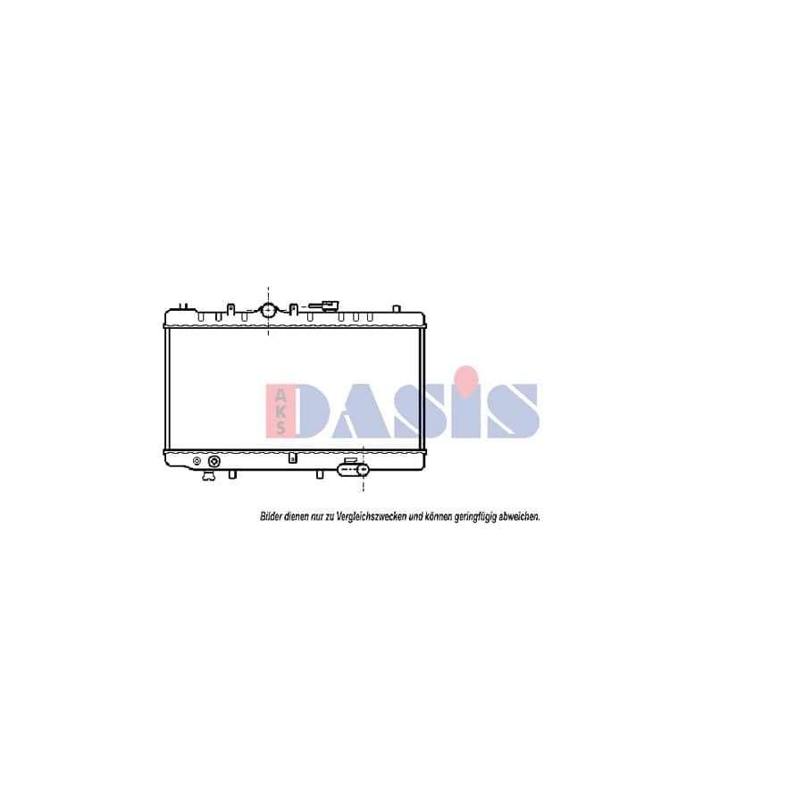 AKS Dasis 110360N Engine Radiator for Mazda 323 III Estate (Bw)