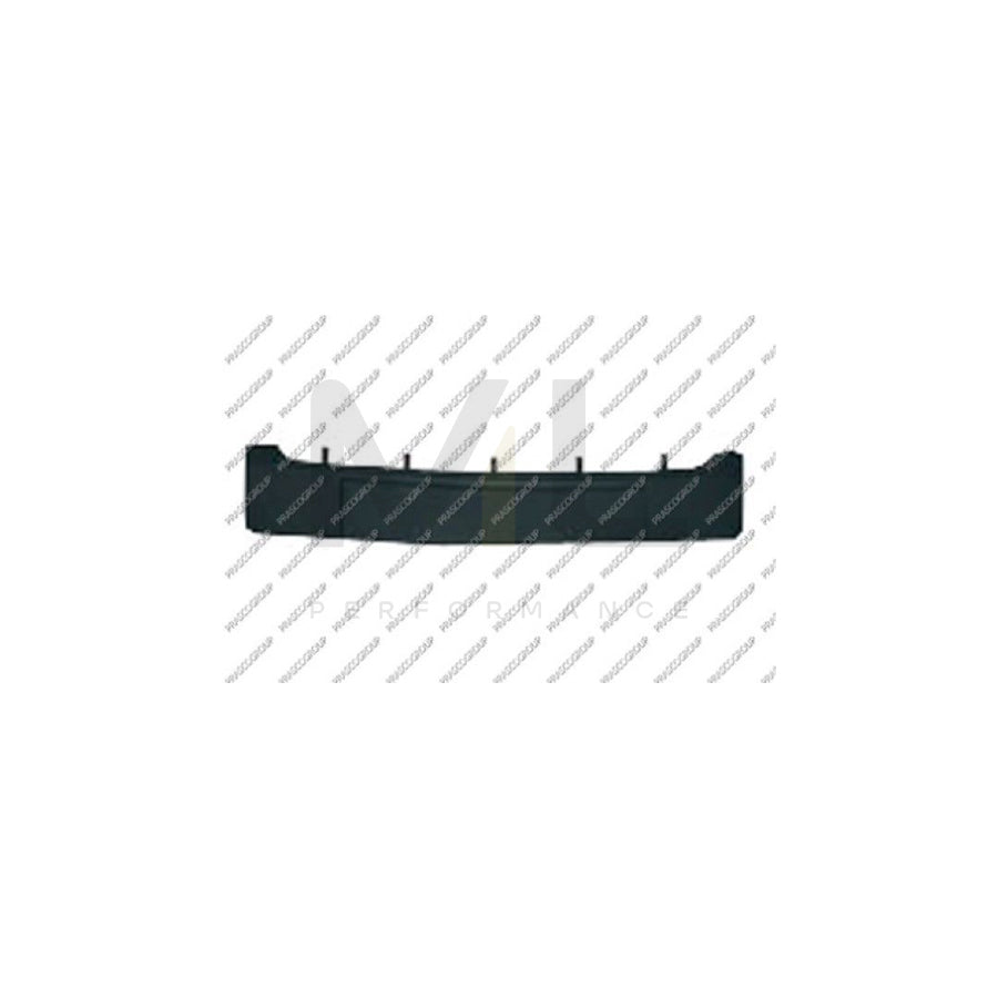 PRASCO RN3221539 Number plate holder for RENAULT CLIO Front, Black, frameless