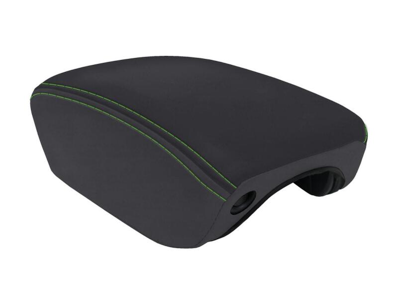 PRP Seats PRP 2018+ Jeep Wrangler JL Center Console Cover - Black/Green