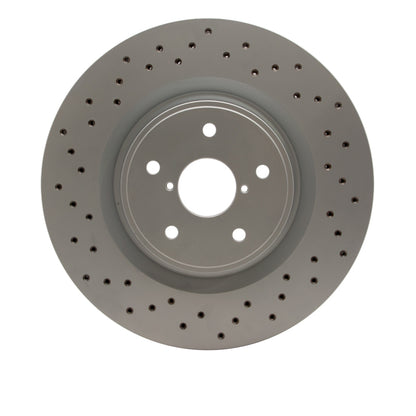 DFC 18-25 Subaru WRX STI Front Drilled GeoSPEC Coated Rotor