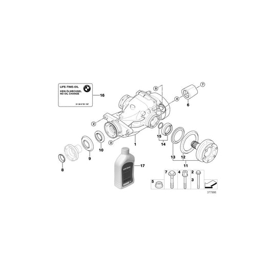 Genuine BMW 33176777903 E87 E92 F26 Vibration Absorber (Inc. X3) | ML Performance US Car Parts