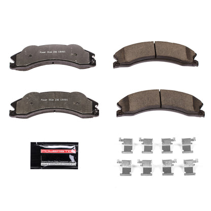 PowerStop Power Stop 2011 Chevrolet Silverado 2500 HD Front or Rear Z36 Truck & Tow Brake Pads w/Hardware