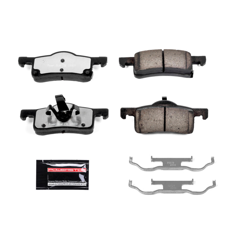 PowerStop Power Stop 03-06 Ford Expedition Rear Z36 Truck & Tow Brake Pads w/Hardware