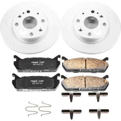 PowerStop Power Stop 90-93 Mazda Miata Rear Z17 Evolution Geomet Coated Brake Kit