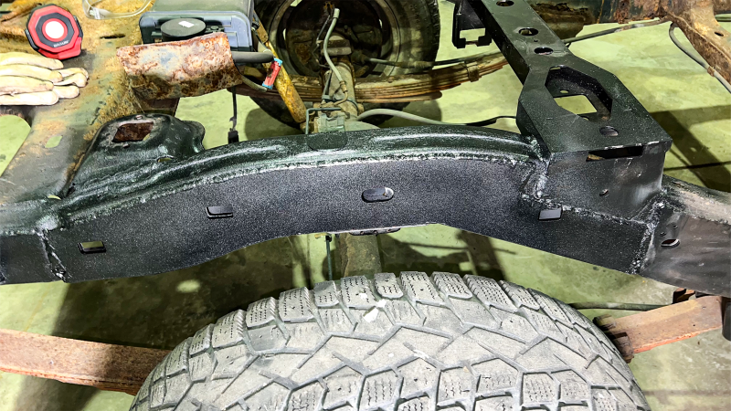 RustBuster Rust Buster 2004-2012 GM Colorado & Canyon Crew Cab Rear Over Axle Frame Section - Right