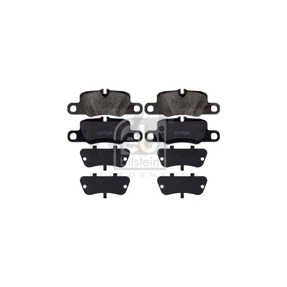 Febi Bilstein 116174 Brake Pad Set For Porsche 911 Rear Axle