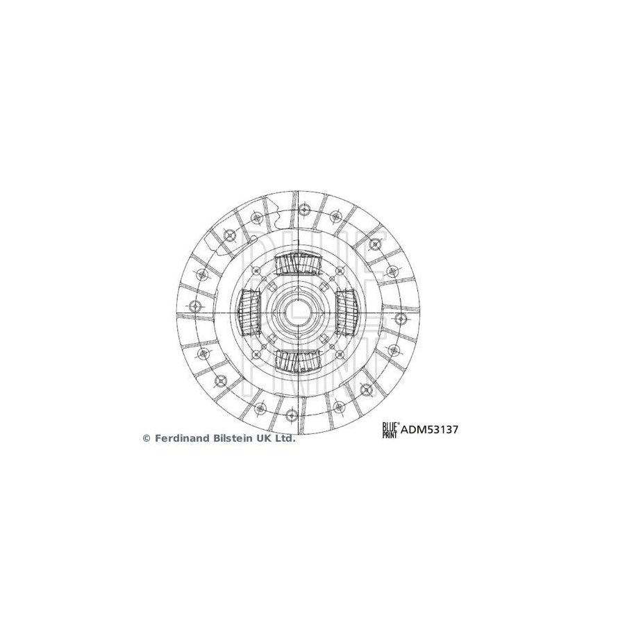 Blue Print Adm53137 Clutch Disc