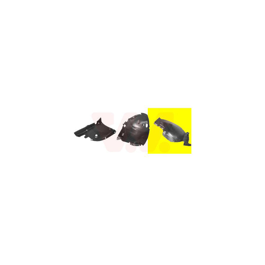 Van Wezel 4047435 Panelling, Mudguard for PEUGEOT 406