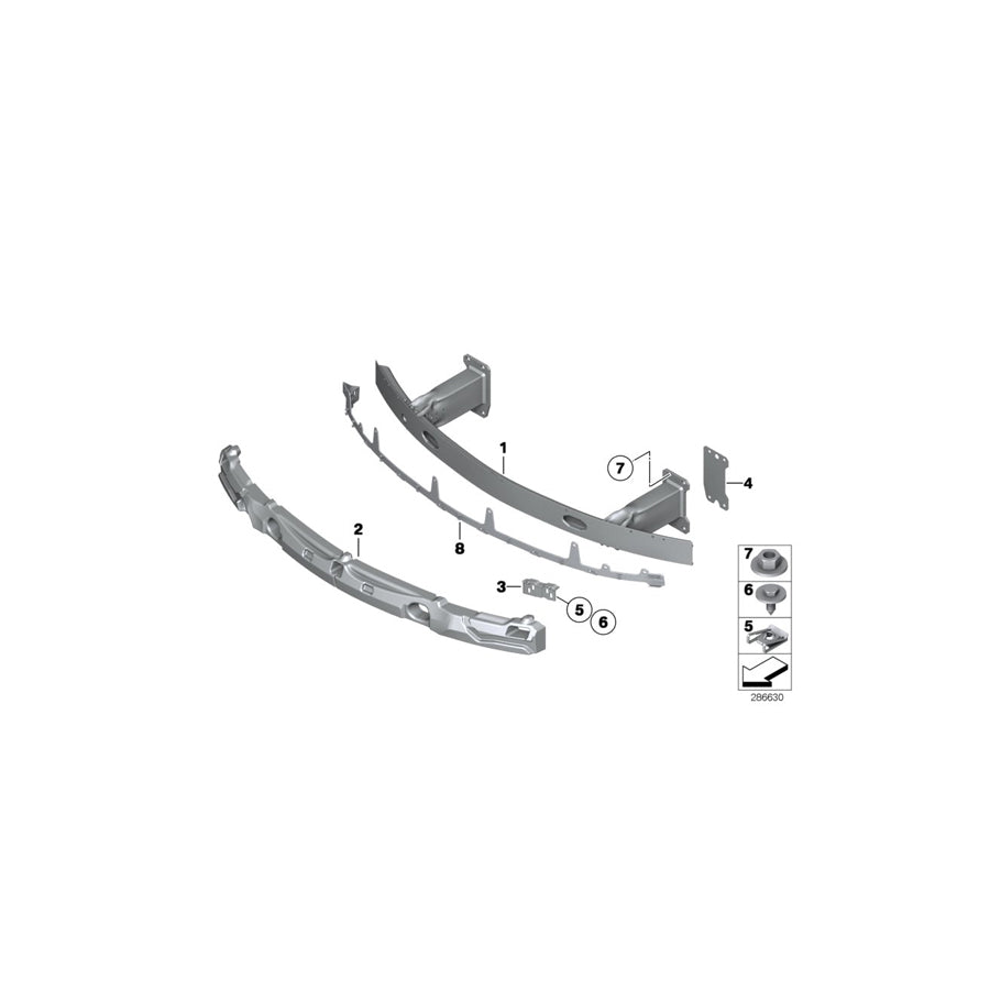 Genuine BMW 51647233750 E89 Spacer Plate 2,0MM (Inc. Z4 18i, Z4 35i & Z4 20i) | ML Performance US