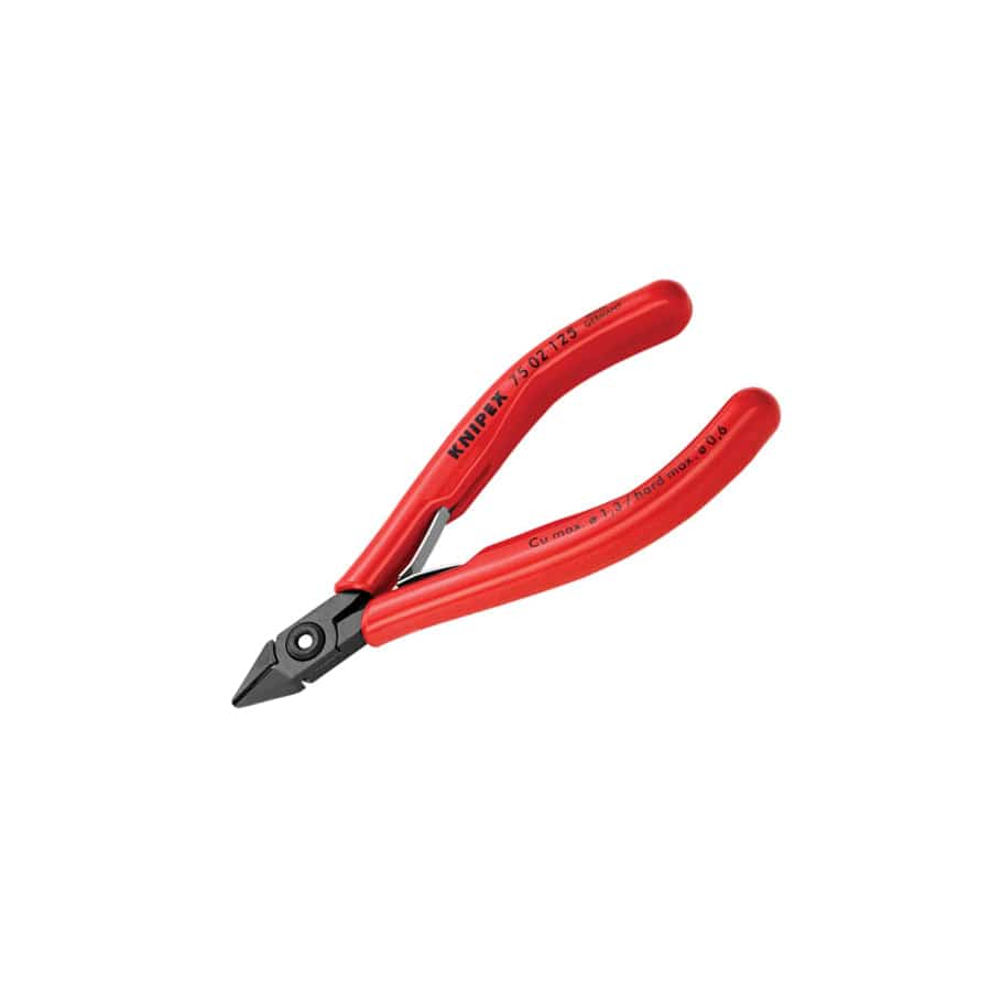 Knipex KPX7502125 Electronics Diagonal Cutter PVC Grip 125mm