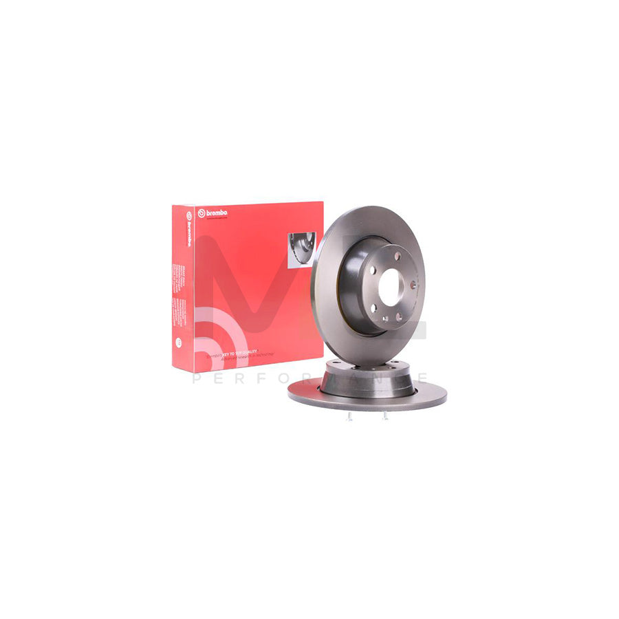 BREMBO COATED DISC LINE 08.9769.11 Brake Disc for AUDI TT Solid, Coated, with bolts/screws | ML Performance Car Parts