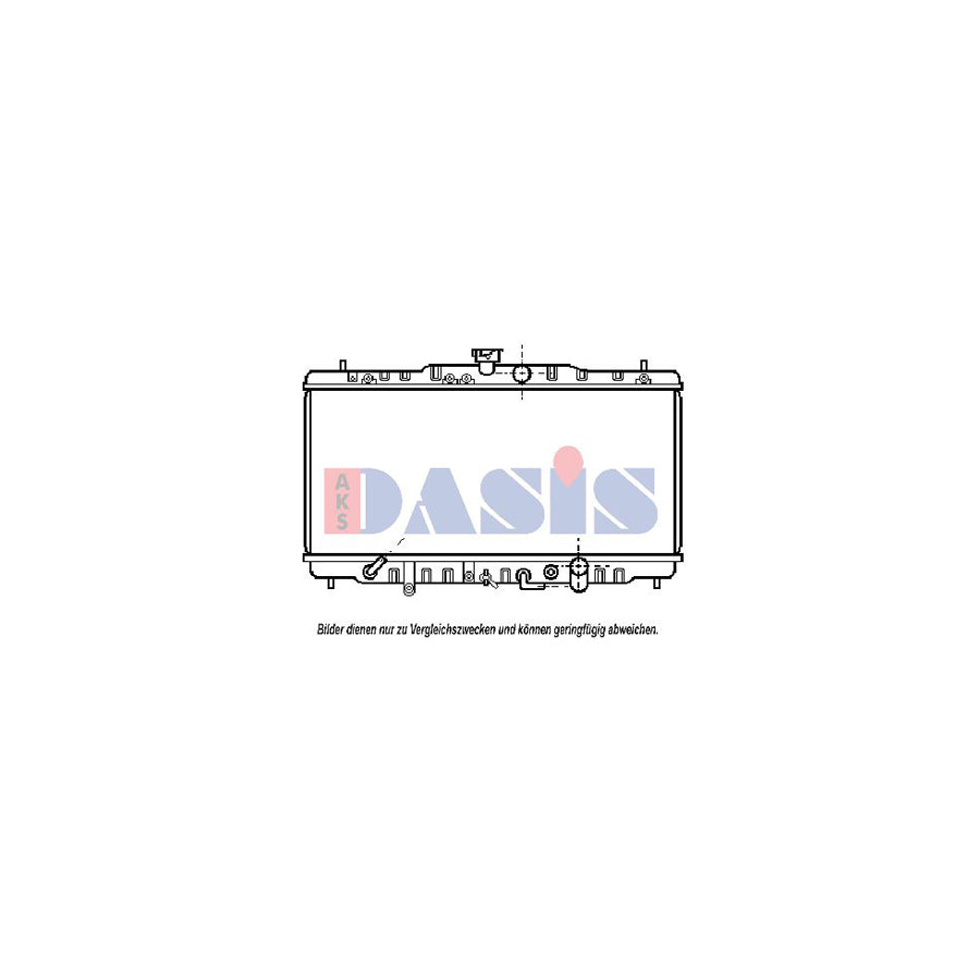 AKS Dasis 270011N Engine Radiator