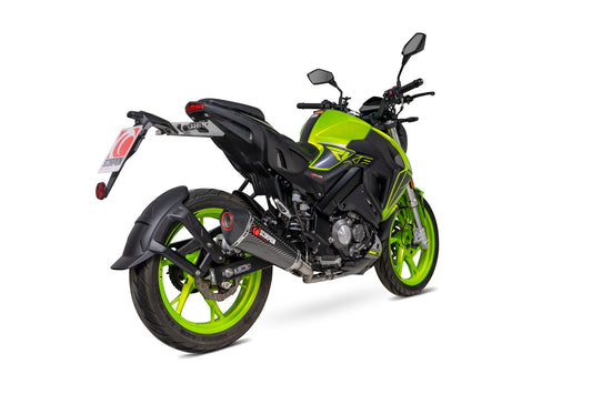 Scorpion RKE51CEO Keeway RKF 125 Serket Taper Full System - Carbon Fibre Sleeve | ML Performance US US