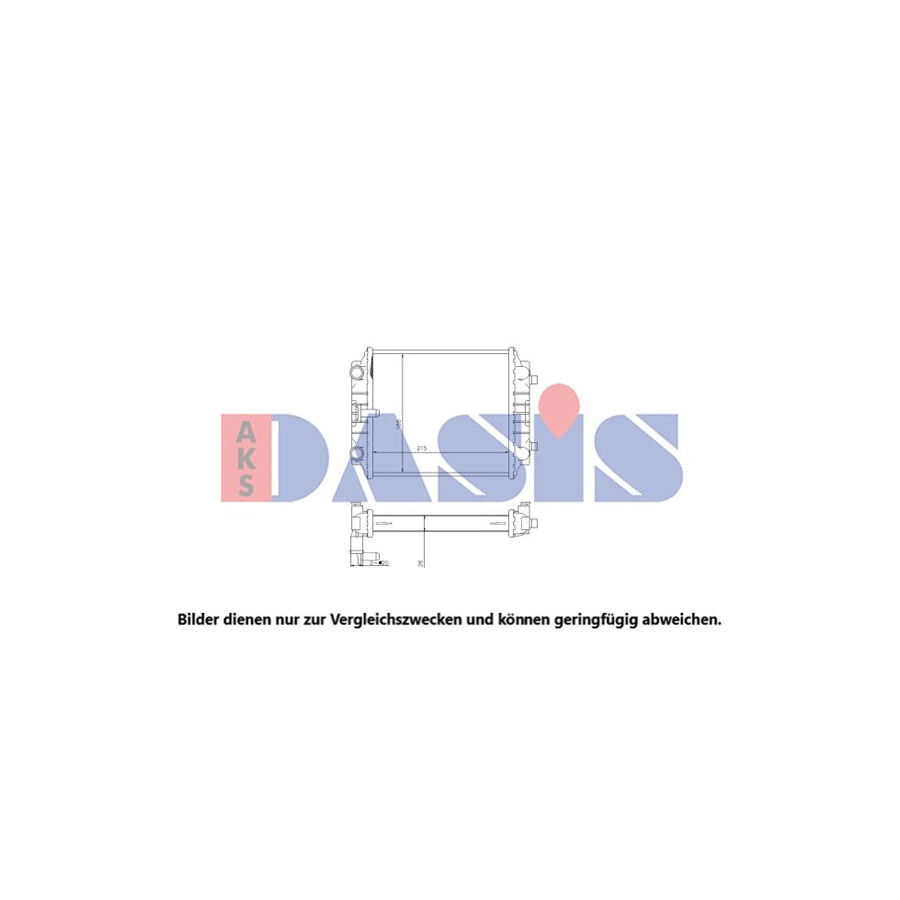 AKS Dasis 840030N AC Expansion Valve Suitable for Mercedes-Benz S-Class