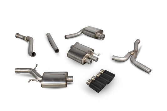 Scorpion SAU073C Audi A5 B8 2.0 TFSI Resonated Cat-Back System  | ML Performance US US
