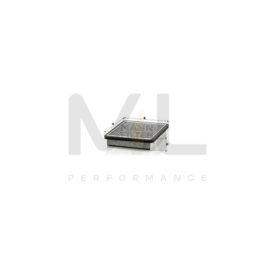 MANN-FILTER CUK 21 006 Pollen filter Activated Carbon Filter