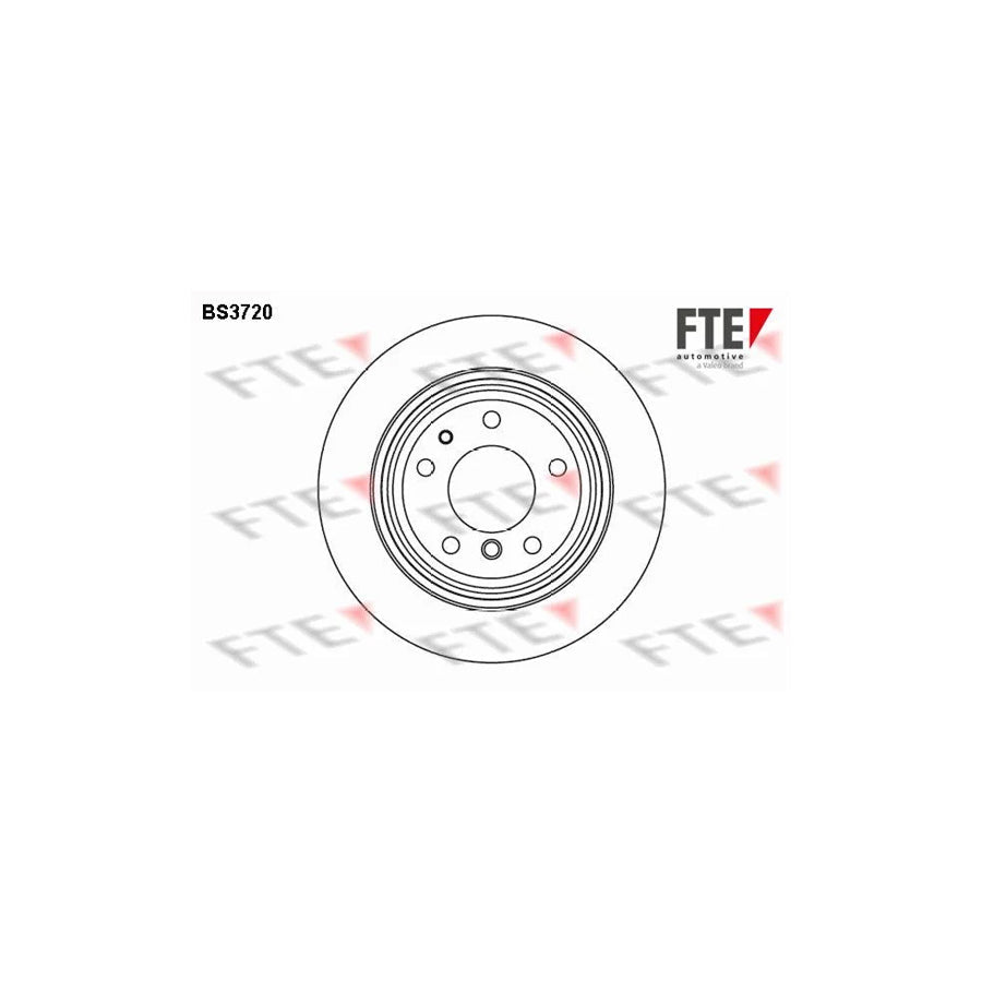 FTE Bs3720 Brake Disc for BMW 7 (E32)
