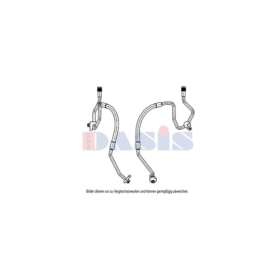 AKS Dasis 885863N High Pressure Line, Air Conditioning