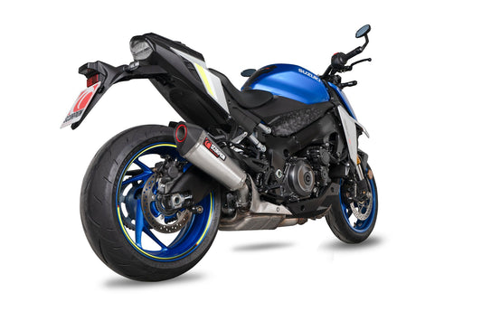 Scorpion RSI126SEO Suzuki GSX-S 1000 Serket Taper Slip-On - Brushed Stainless Steel Sleeve | ML Performance US US