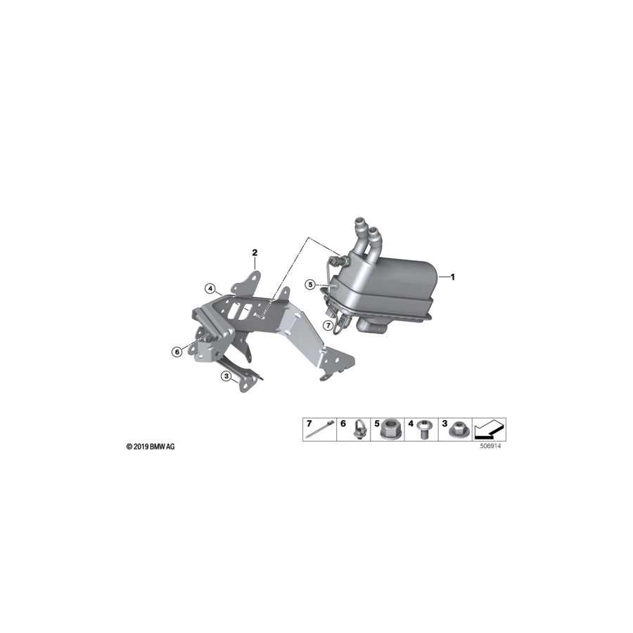 Genuine BMW 64129873688 G20 G30 G01 Electric Auxiliary Heater (Inc. 740Le, 740LeX & X5 45eX) | ML Performance US