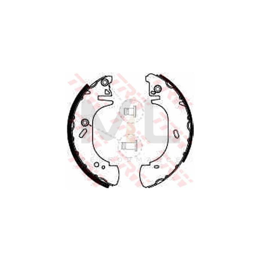 TRW GS8540 Brake Shoe Set for FORD TRANSIT | ML Performance Car Parts
