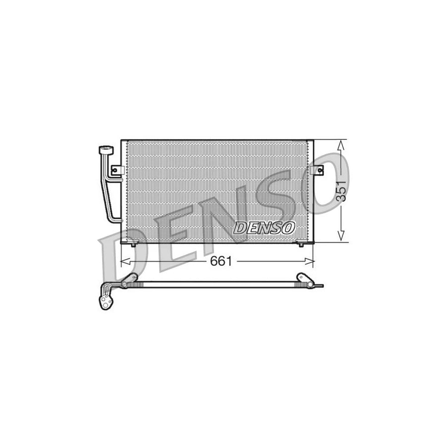 DENSO DCN33008 Air Conditioning Condenser