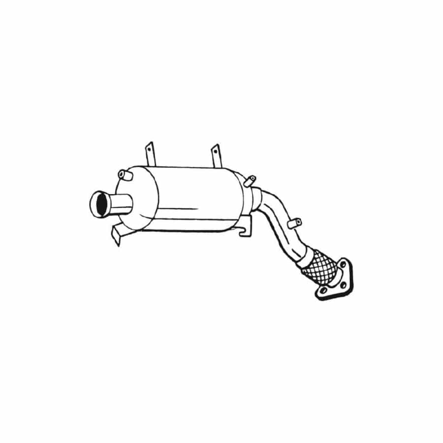 Bosal 097-235 Particulate Filter for VW Touareg I (7La, 7L6, 7L7)