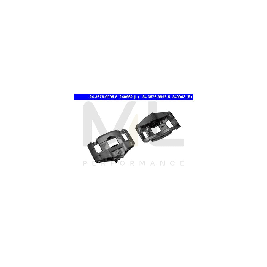 ATE 24.3576-9995.5 Brake Caliper without holder