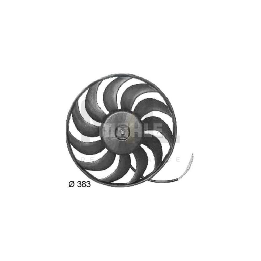 MAHLE ORIGINAL CFF 133 000S Fan, radiator for AUDI A6 ???: 383mm, without radiator fan shroud | ML Performance Car Parts