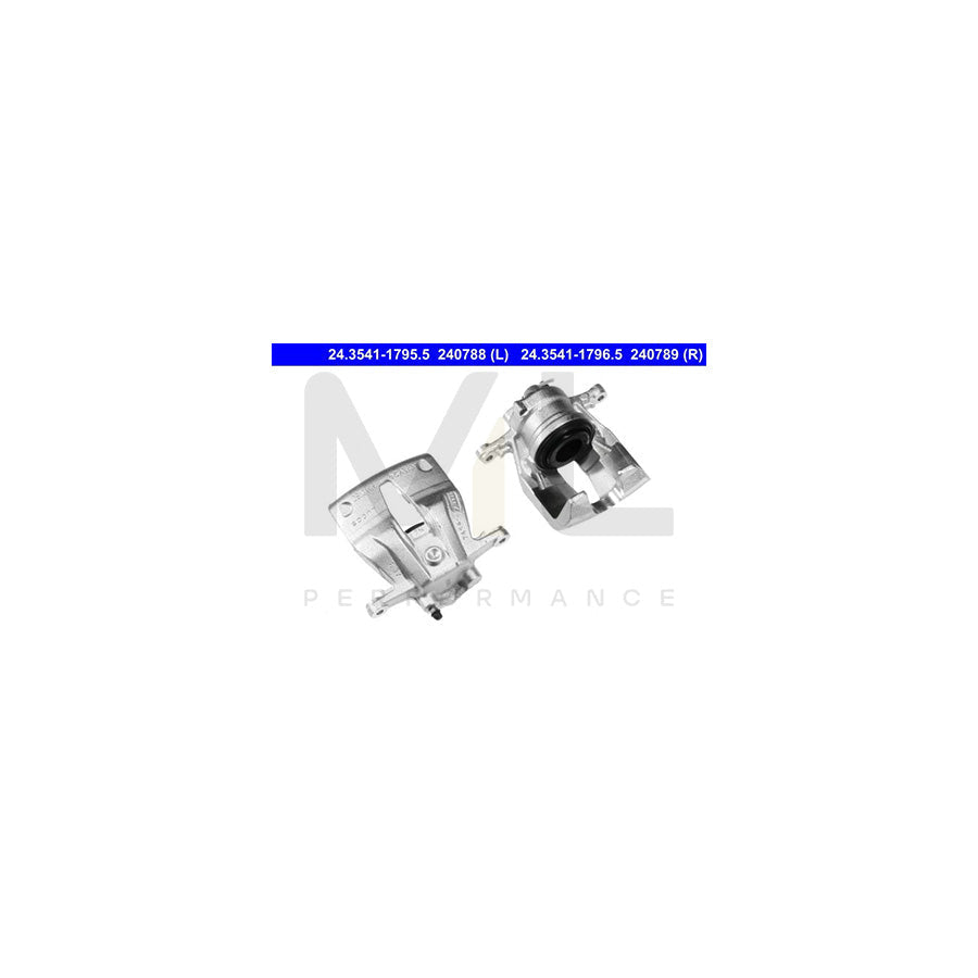 ATE 24.3541-1795.5 Brake Caliper without holder
